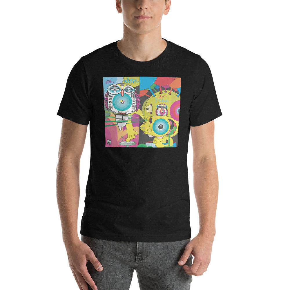 As Above so Below - LEBO X DALEK - LEBo Short Sleeve Unisex T-Shirt